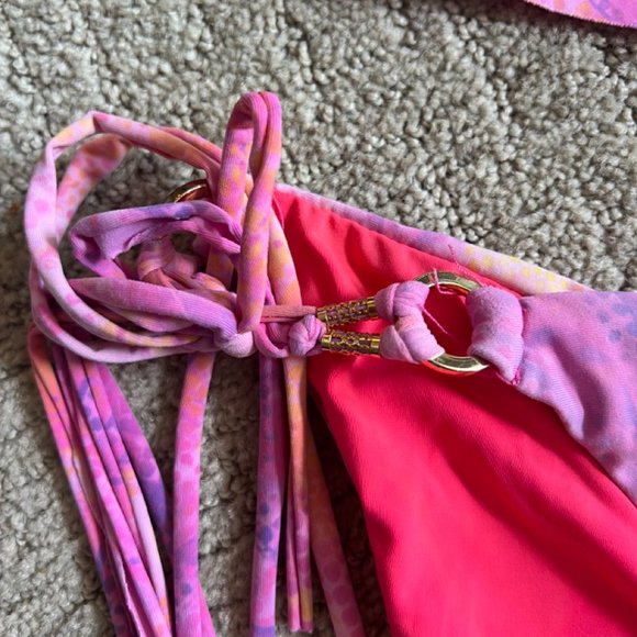 ale by alessandra ambrosio island fire bikini set, small - Picture 3 of 10